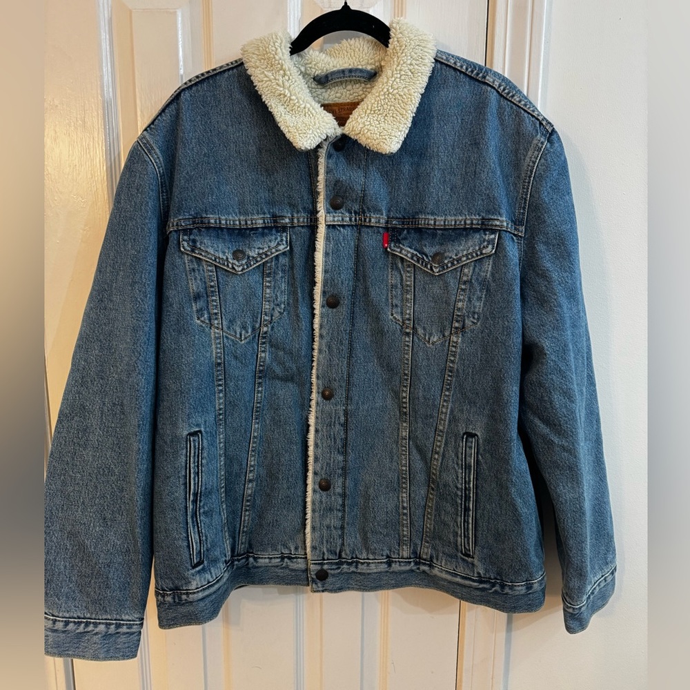 Levi Type III Sherpa Trucker Jacket Size XXL